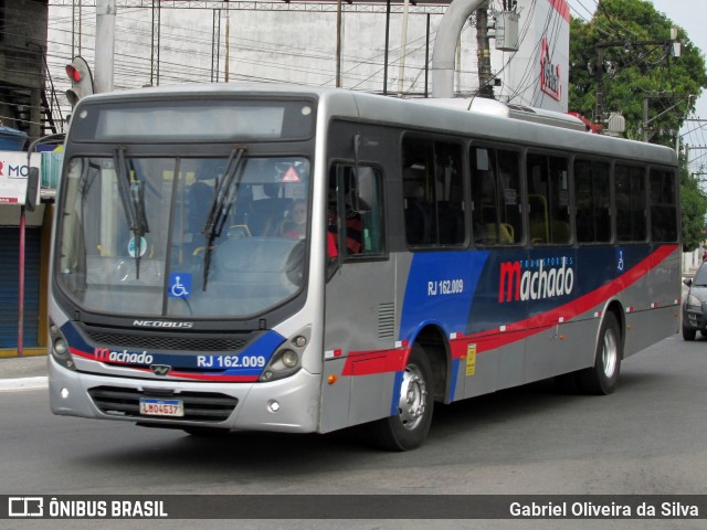 Transportes Machado RJ 162.009 na cidade de Magé, Rio de Janeiro, Brasil, por Gabriel Oliveira da Silva. Número da foto: #13157204.