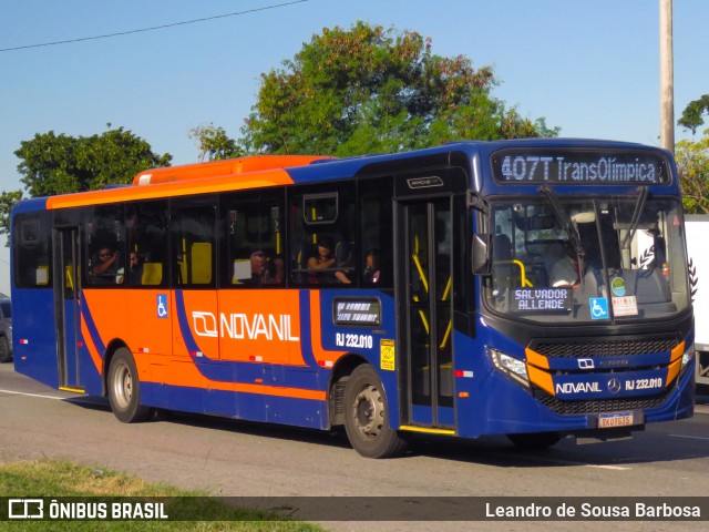 Evanil Tur > Novanil RJ 232.010 na cidade de Rio de Janeiro, Rio de Janeiro, Brasil, por Leandro de Sousa Barbosa. Número da foto: #13156814.