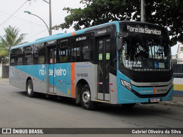 Expresso Rio de Janeiro RJ 142.025 na cidade de Magé, Rio de Janeiro, Brasil, por Gabriel Oliveira da Silva. Número da foto: #13157032.