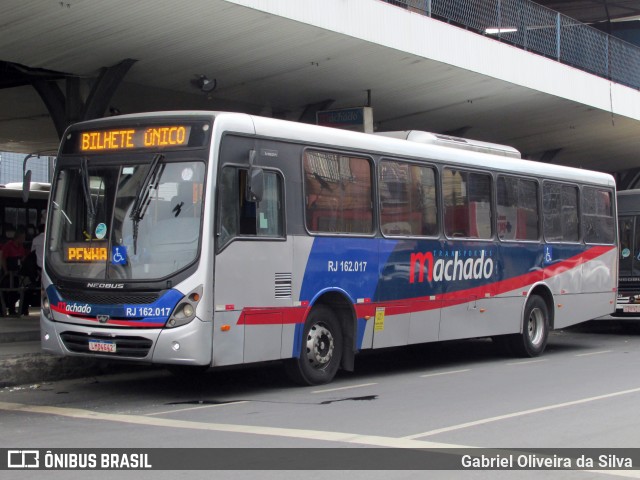Transportes Machado RJ 162.017 na cidade de Magé, Rio de Janeiro, Brasil, por Gabriel Oliveira da Silva. Número da foto: #13157157.