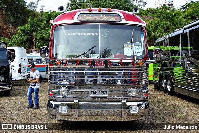 Ônibus Particulares 3263 na cidade de Campinas, São Paulo, Brasil, por Julio Medeiros. Número da foto: #13156339.