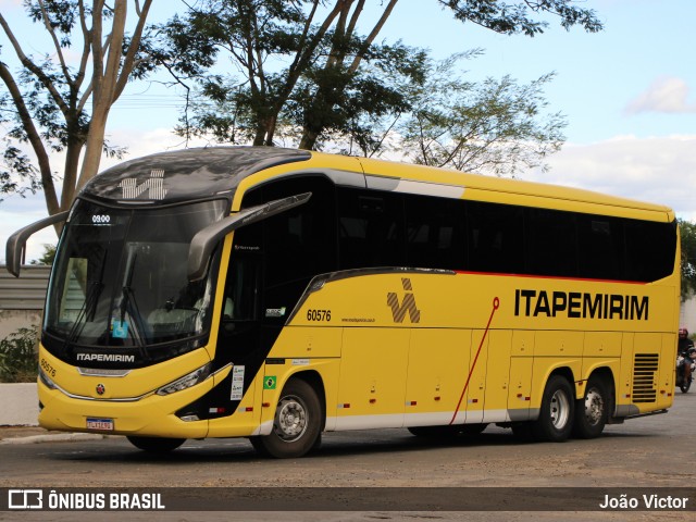 Viação Nova Itapemirim 60576 na cidade de Teresina, Piauí, Brasil, por João Victor. Número da foto: #13156856.