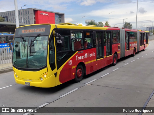 Consorcio Express S.A.S. - Transmilenio D155 na cidade de Bogotá, Colômbia, por Felipe Rodriguez. Número da foto: #13156932.