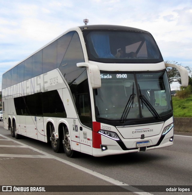 Auto Viação Catarinense 321315 na cidade de Caçapava, São Paulo, Brasil, por odair lopes. Número da foto: #13156987.