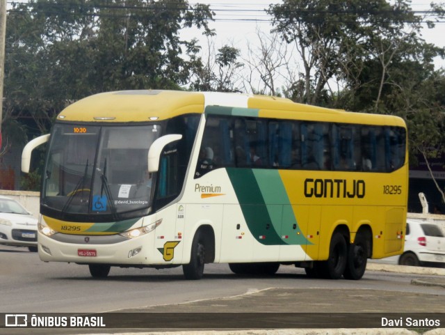 Empresa Gontijo de Transportes 18295 na cidade de Vitória da Conquista, Bahia, Brasil, por Davi Santos. Número da foto: #13155263.