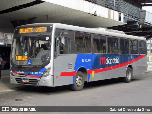 Transportes Machado RJ 162.036 na cidade de Magé, Rio de Janeiro, Brasil, por Gabriel Oliveira da Silva. Número da foto: #13157161.