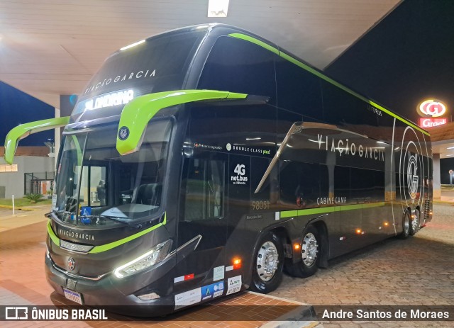 Viação Garcia 98051 na cidade de Santa Cruz do Rio Pardo, São Paulo, Brasil, por Andre Santos de Moraes. Número da foto: #13154467.