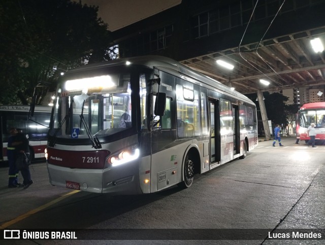 Viação Campo Belo 7 2911 na cidade de São Paulo, São Paulo, Brasil, por Lucas Mendes. Número da foto: #13156881.
