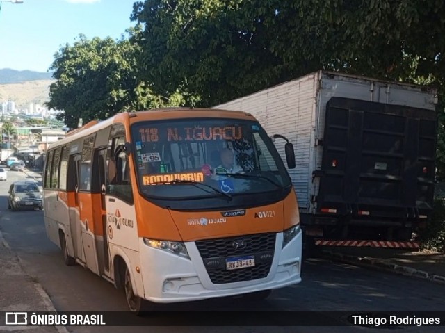 Viação São José A01021 na cidade de Nova Iguaçu, Rio de Janeiro, Brasil, por Thiago Rodrigues. Número da foto: #13156921.