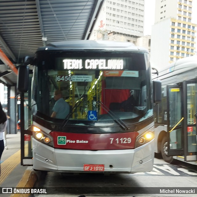 Viação Campo Belo 7 1129 na cidade de São Paulo, São Paulo, Brasil, por Michel Nowacki. Número da foto: #13156696.