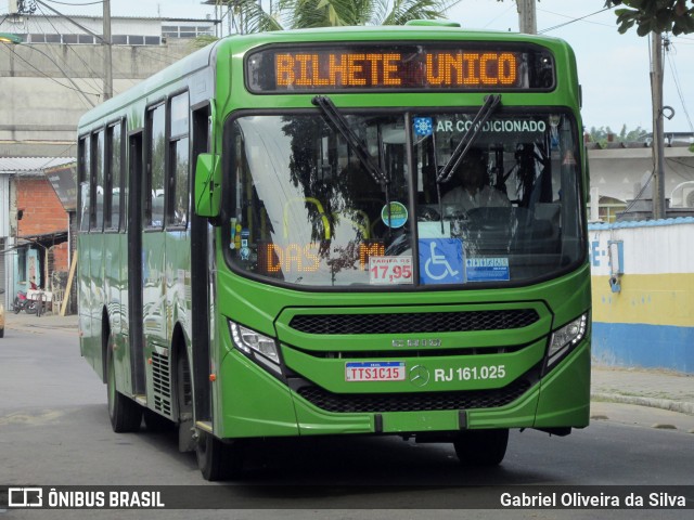 Transportes Santo Antônio RJ 161.025 na cidade de Magé, Rio de Janeiro, Brasil, por Gabriel Oliveira da Silva. Número da foto: #13157021.
