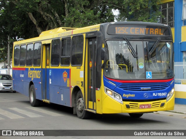 Auto Viação Reginas RJ 110.067 na cidade de Magé, Rio de Janeiro, Brasil, por Gabriel Oliveira da Silva. Número da foto: #13157063.