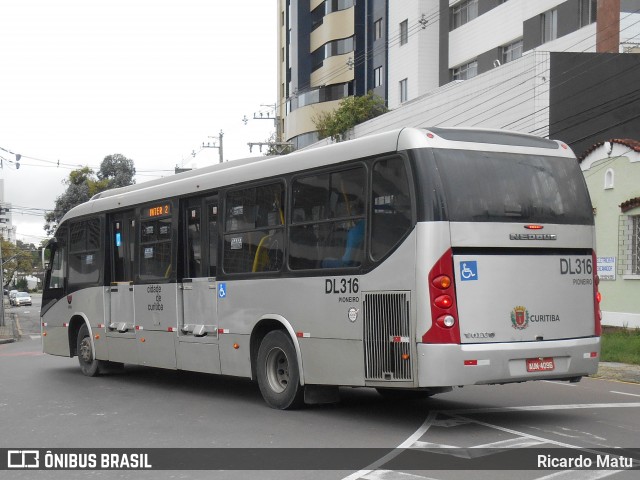 Cristo Rei > CCD Transporte Coletivo > SPE Via Mobilidade S/A DL316 na cidade de Curitiba, Paraná, Brasil, por Ricardo Matu. Número da foto: #13156936.