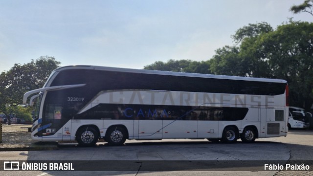Auto Viação Catarinense 323019 na cidade de São Paulo, São Paulo, Brasil, por Fábio Paixão. Número da foto: #13157694.