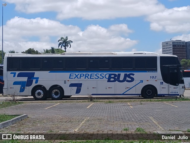 Expresso Bus 102 na cidade de Recife, Pernambuco, Brasil, por Daniel  Julio. Número da foto: #13158831.