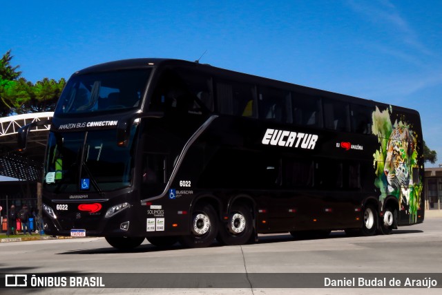 Eucatur - Empresa União Cascavel de Transportes e Turismo 6022 na cidade de Curitiba, Paraná, Brasil, por Daniel Budal de Araújo. Número da foto: #13159039.