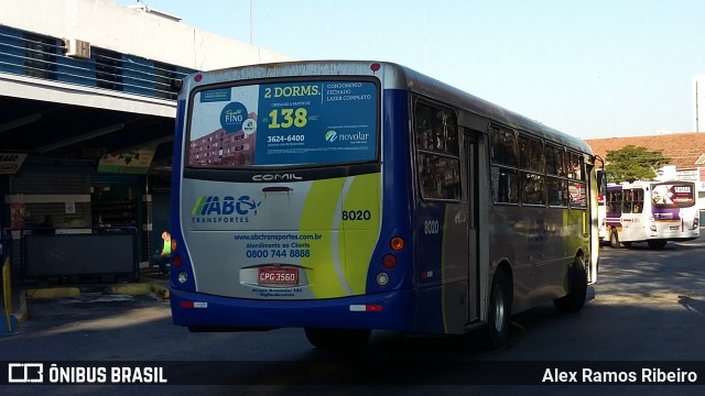 ABC Transportes Coletivos  Vale do Paraíba 8020 na cidade de Taubaté, São Paulo, Brasil, por Alex Ramos Ribeiro. Número da foto: #13160672.