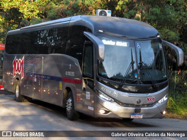 Auto Viação 1001 RJ 108.355 na cidade de São Paulo, São Paulo, Brasil, por Gabriel Oliveira Caldas da Nobrega. Número da foto: #13157936.