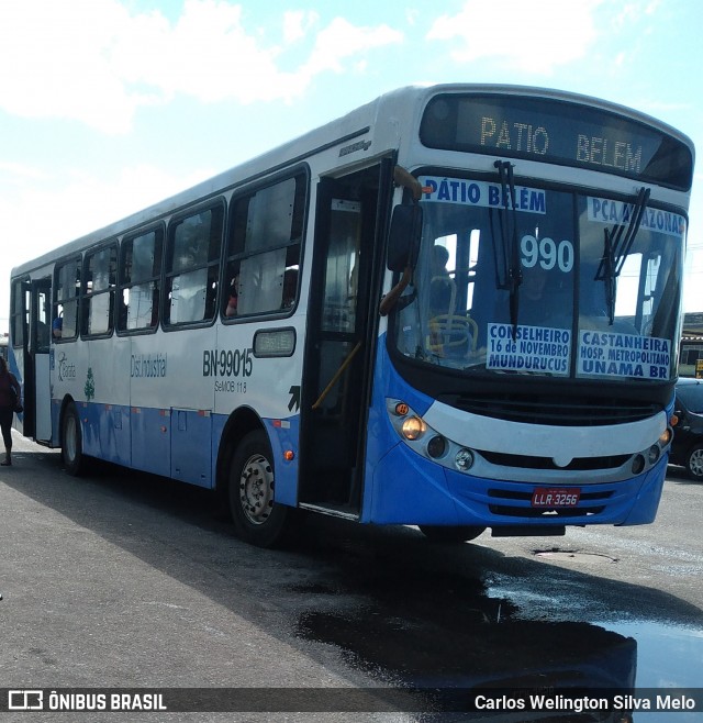 Transportes Barata BN-99015 na cidade de Belém, Pará, Brasil, por Carlos Welington Silva Melo. Número da foto: #13160005.