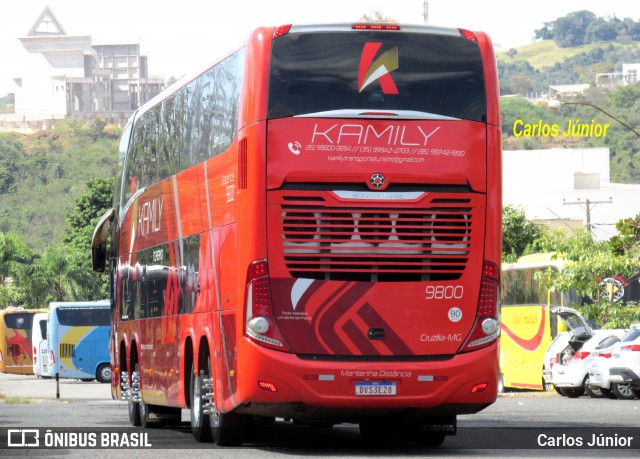 Kamily Turismo 9800 na cidade de Trindade, Goiás, Brasil, por Carlos Júnior. Número da foto: #13158107.