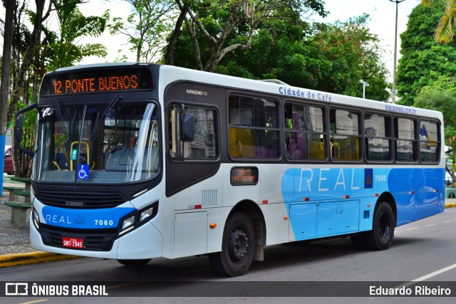 Viação Real - Varginha 7060 na cidade de Varginha, Minas Gerais, Brasil, por Eduardo Ribeiro. Número da foto: #13160096.