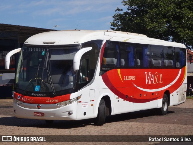 ViaSol Transportes Rodoviários 111049 na cidade de Porto Ferreira, São Paulo, Brasil, por Rafael Santos Silva. Número da foto: #13160901.