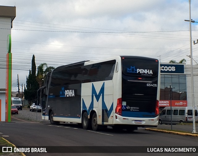 Empresa de Ônibus Nossa Senhora da Penha 65405 na cidade de Lages, Santa Catarina, Brasil, por LUCAS NASCIMENTO. Número da foto: #13159520.