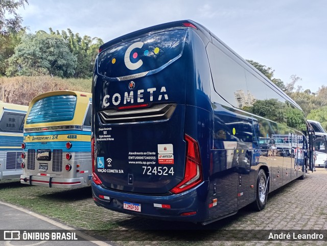 Viação Cometa 724524 na cidade de Campinas, São Paulo, Brasil, por André Leandro. Número da foto: #13158807.