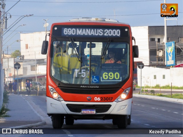 Expresso Coroado 0623017 na cidade de Manaus, Amazonas, Brasil, por Kezedy Padilha. Número da foto: #13160985.