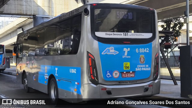 Cooper Líder > A2 Transportes 6 8842 na cidade de São Paulo, São Paulo, Brasil, por Adriano Gonçalves Soares Dos Santos. Número da foto: #13158347.