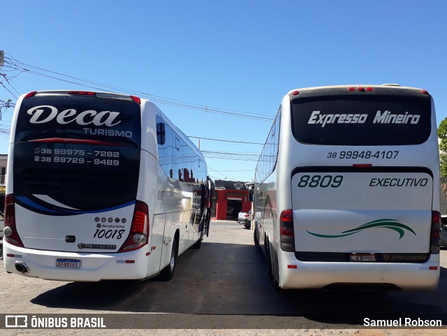Expresso Mineiro 8809 na cidade de Brasília de Minas, Minas Gerais, Brasil, por Samuel Robson. Número da foto: #13158321.