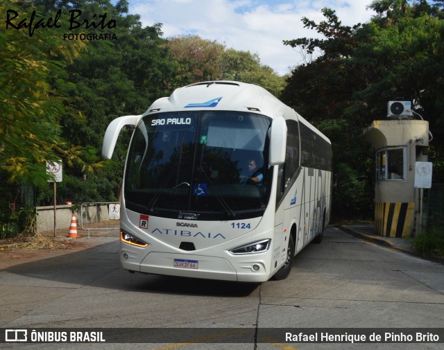 Viação Atibaia São Paulo 1124 na cidade de São Paulo, São Paulo, Brasil, por Rafael Henrique de Pinho Brito. Número da foto: #13160890.