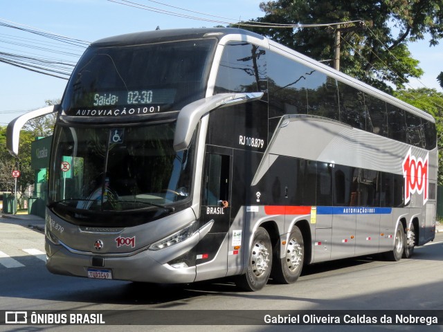 Auto Viação 1001 RJ 108.879 na cidade de São Paulo, São Paulo, Brasil, por Gabriel Oliveira Caldas da Nobrega. Número da foto: #13157942.