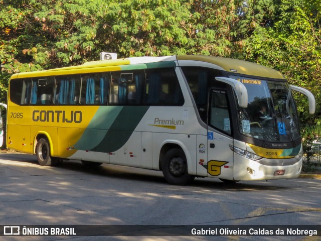 Empresa Gontijo de Transportes 7085 na cidade de São Paulo, São Paulo, Brasil, por Gabriel Oliveira Caldas da Nobrega. Número da foto: #13160015.