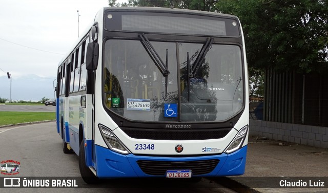 Emflotur - Empresa Florianópolis de Transportes Coletivos 23348 na cidade de Florianópolis, Santa Catarina, Brasil, por Claudio Luiz. Número da foto: #13159100.
