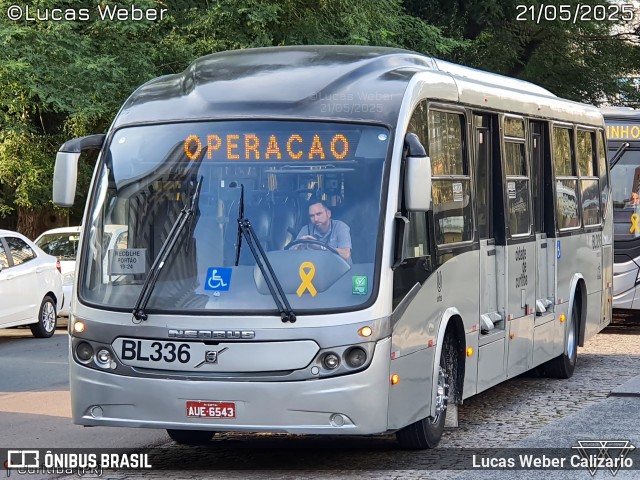 Transporte Coletivo Glória BL336 na cidade de Curitiba, Paraná, Brasil, por Lucas Weber Calizario. Número da foto: #13157481.