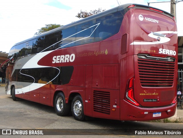 Viação Serro 46024 na cidade de Três Corações, Minas Gerais, Brasil, por Fábio Mateus Tibúrcio. Número da foto: #13159351.