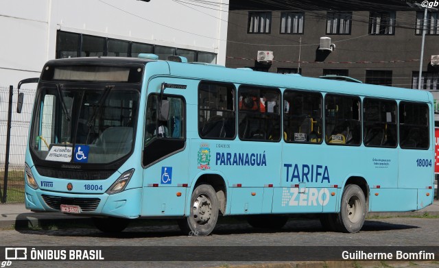 Viação Rocio 18004 na cidade de Paranaguá, Paraná, Brasil, por Guilherme Bomfim. Número da foto: #13157405.