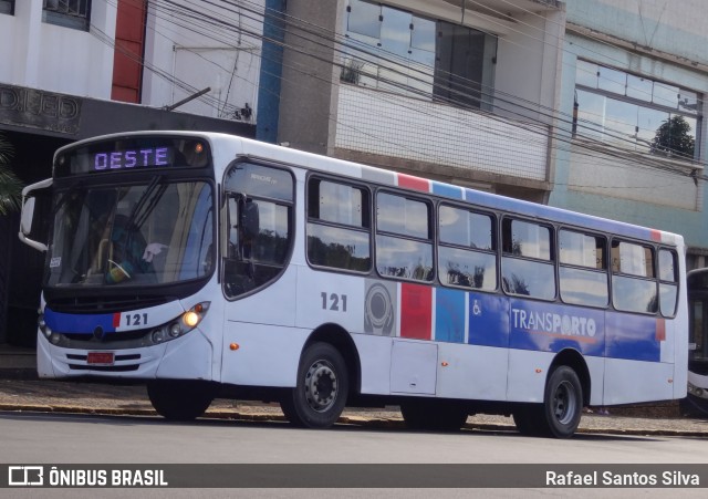Transporto Transportes Coletivos Porto Ferreira 121 na cidade de Porto Ferreira, São Paulo, Brasil, por Rafael Santos Silva. Número da foto: #13160910.