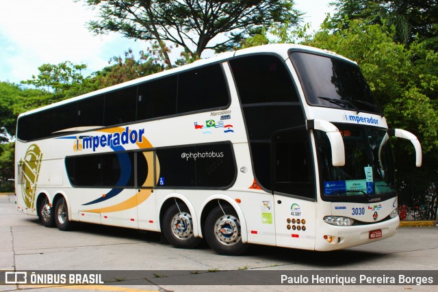 Imperador Turismo 3030 na cidade de São Paulo, São Paulo, Brasil, por Paulo Henrique Pereira Borges. Número da foto: #13160059.