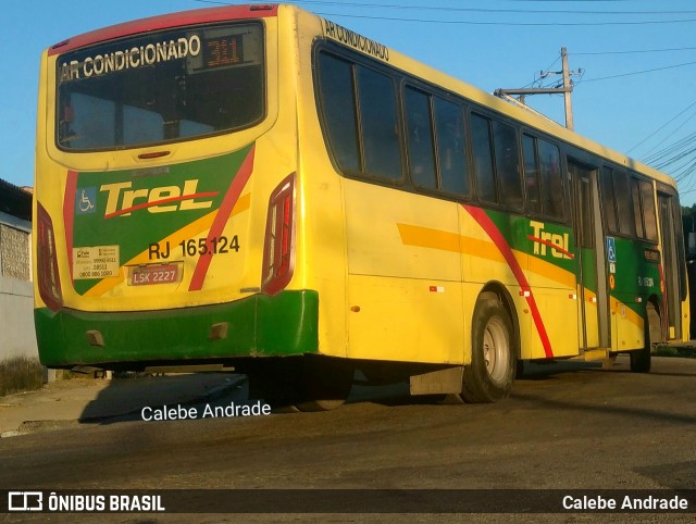 TREL - Transturismo Rei RJ 165.124 na cidade de Duque de Caxias, Rio de Janeiro, Brasil, por Calebe Andrade. Número da foto: #13159258.