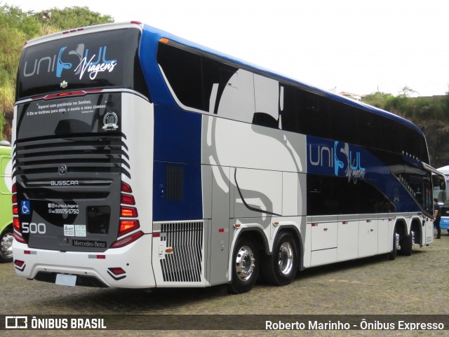 Unisul Viagens 500 na cidade de Campinas, São Paulo, Brasil, por Roberto Marinho - Ônibus Expresso. Número da foto: #13160702.