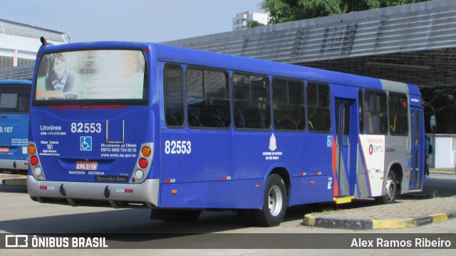 Litorânea Transportes Coletivos 82.553 na cidade de São José dos Campos, São Paulo, Brasil, por Alex Ramos Ribeiro. Número da foto: #13160828.