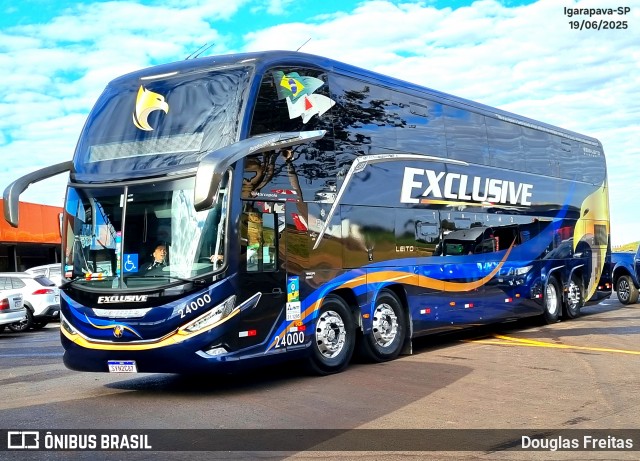 Exclusive Transportes Viagens e Turismo 24000 na cidade de Igarapava, São Paulo, Brasil, por Douglas Freitas. Número da foto: #13158516.