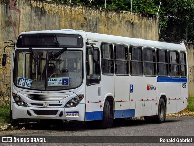 Transporte Tropical 4515 na cidade de Aracaju, Sergipe, Brasil, por Ronald Gabriel. Número da foto: #13157809.