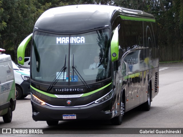 Viação Garcia 92031 na cidade de Ponta Grossa, Paraná, Brasil, por Gabriel Guachineski. Número da foto: #13159986.