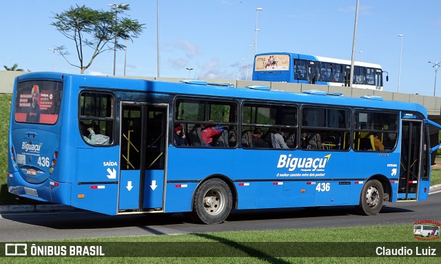 Biguaçu Transportes Coletivos Administração e Participação 436 na cidade de Florianópolis, Santa Catarina, Brasil, por Claudio Luiz. Número da foto: #13159433.