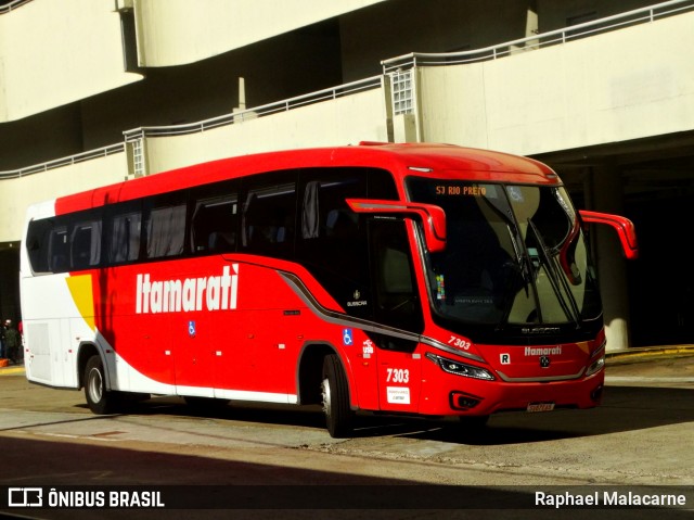 Expresso Itamarati 7303 na cidade de São José do Rio Preto, São Paulo, Brasil, por Raphael Malacarne. Número da foto: #13160808.
