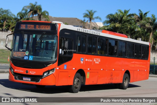 Transportes Vila Isabel A27556 na cidade de Rio de Janeiro, Rio de Janeiro, Brasil, por Paulo Henrique Pereira Borges. Número da foto: #13160126.