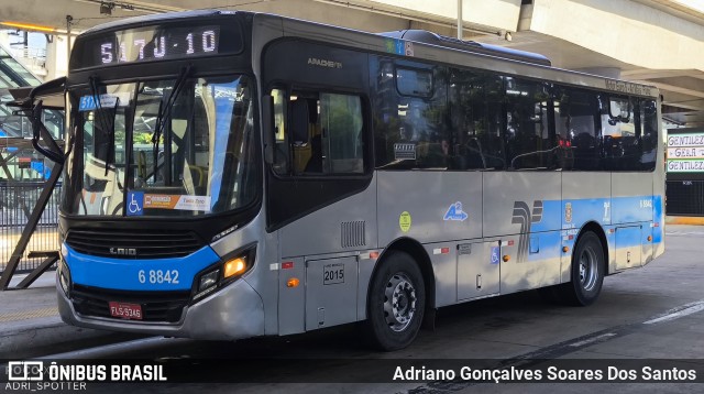 Cooper Líder > A2 Transportes 6 8842 na cidade de São Paulo, São Paulo, Brasil, por Adriano Gonçalves Soares Dos Santos. Número da foto: #13158345.